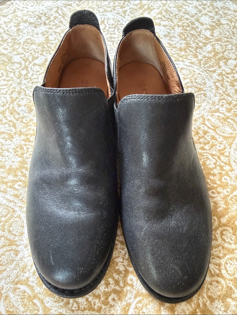 Gentle Souls leather booties by Kenneth Cole